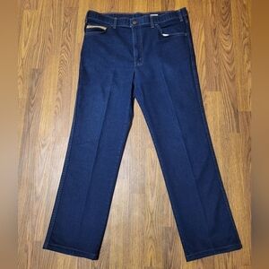 Vintage Made in Canada COMPANY Men’s Cowboy Jeans 38x34 Classic Denim C55